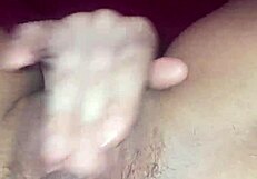 Latina's Beautiful Pussy Squirts While Craving Tongue Lick