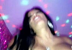 Rough Stripper Maxine X Gets Dicked with Squirting Big Tits!