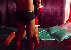 A Delicious Christmas Clip Featuring A Cute Latina Girl