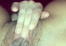Latina's Beautiful Pussy Squirts While Craving Tongue Lick