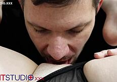 18 year old enjoys party with friends