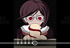 Toko's surprising rimjob on Beat Beat Banger in hentai