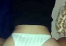 Latina Amateur Pulls Thong Aside For Deep Cock Penetration