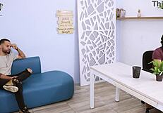 Fucking investor at work