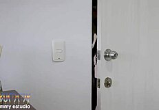 Sweet Madison Stil Caught Masturbating, Screams During First Double Anal!