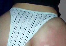 Latina Amateur Pulls Thong Aside For Deep Cock Penetration