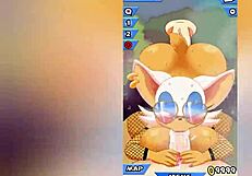 kinky rouge plays an exciting game