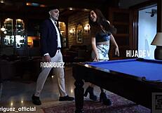 The Boss’s Wife Can’t Resist My Thick Colombian Shaft in Public Action