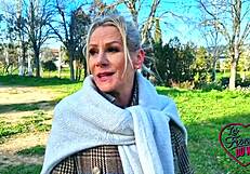 Victoria Belle, French milf, craves cock every day. Her big tits demand raw action!