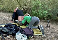 Hey, stepbrother, let's blowjob on this mountain trail!