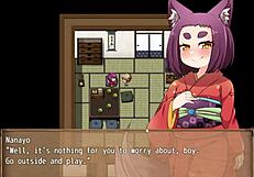 This hentai game features big tits in lolibabas of mayohiga part 3