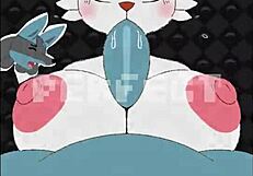 Female Cinderace Gets Banged Hard!