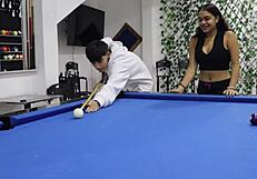 Quickie with Hermanastra in Family Business - Tight Pussy POV Blowjob in Russian Porno