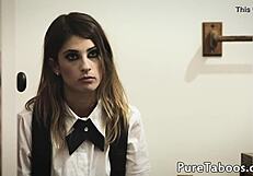 Smalltit Stepsis Deepthroats Stepbro's Cock