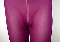 Misr4 - Update 4 - Cum on Burgundy Leggings - May 09 2025