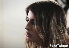 Smalltit Stepsis Deepthroats Stepbro's Cock