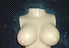 Dolly Begs for Double Penetration and Gets Cum on Her Sexy Tits in Wild Action