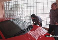 Busty girlfriend cheats and craves anal pleasure.