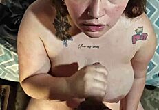 i sucked my boyfriends cock so hard for our anniversary, it was amazing