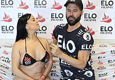 Colombian mature actress Antonella Blake participates in casting interview for spicy role