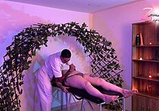 Horny After Masseuse, I Masturbate Before He Returns.