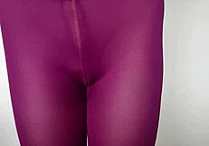 Misr4 - Update 4 - Cum on Burgundy Leggings - May 09 2025