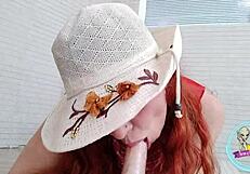 i'm this beautiful colombian teen riding my big toy with my wet pussy for delicious bounces.