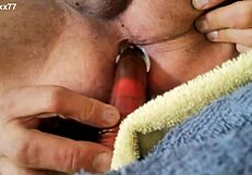 she loves her anal toys for solo play