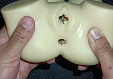 Dolly Begs for Double Penetration and Gets Cum on Her Sexy Tits in Wild Action