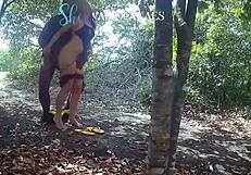 Ousadinha no Matinho: Wife with BBC in Wild Setup