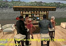 I have an amazing sex with my girlfriend in the swingers club