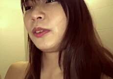 Popular Japanese hotel girl Akiko Yamakura gets drilled in raw session