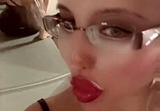 Long nails goddess in leggings and glasses responds to haters again