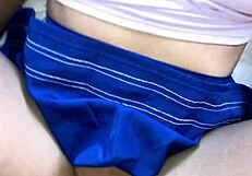 Cute petite 18+ girlfriend bangs stepbrother hard after school with wild energy