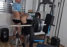 Employees Crossdressing and Fucking in the Warehouse