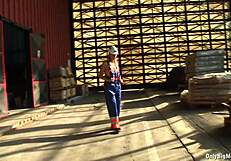 Shelby Moon says, 'Let's rip clothes and have boobs fun at work with big tits'