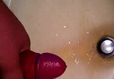 Watch this big cock deliver a huge cumshot during masturbation.