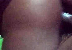 slow riding my monster cock, feel that big black dick?