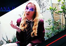 Teen nurse gives gloryhole therapy to patients