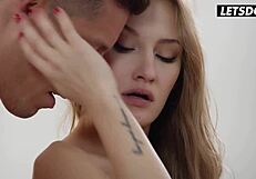 Petite stepsis Tiffany Tatum rides big dick stepbro to wild orgasm