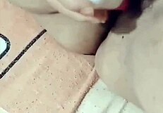 Me and my chubby mature latina wife fuck bent over in front of the mirror