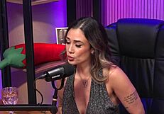 The redhead milf dominates in bdsm interview.