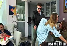 Free-Use Wanksgiving with Milf Aderes Quin and Three Cocks Robby, Donnie, Axel