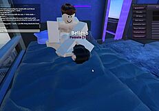 Getting Nailed Hard by a Wild Roblox Pornstar Sensation
