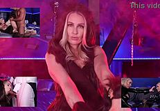 Slut orgy with toys and cum covered big ass 😈