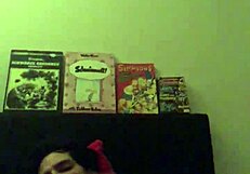 Intense Horny Masturbation On Bed