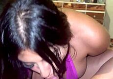 Intense handjob and deepthroat blowjob with massive semen load!