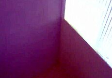 Ebony Babe Rips Clothes in Wet Striptease