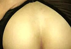 Fuck my girlfriend's ass plug in lingerie