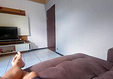 Wife confesses, 'did you enjoy my night out?' and gives husband huge load.